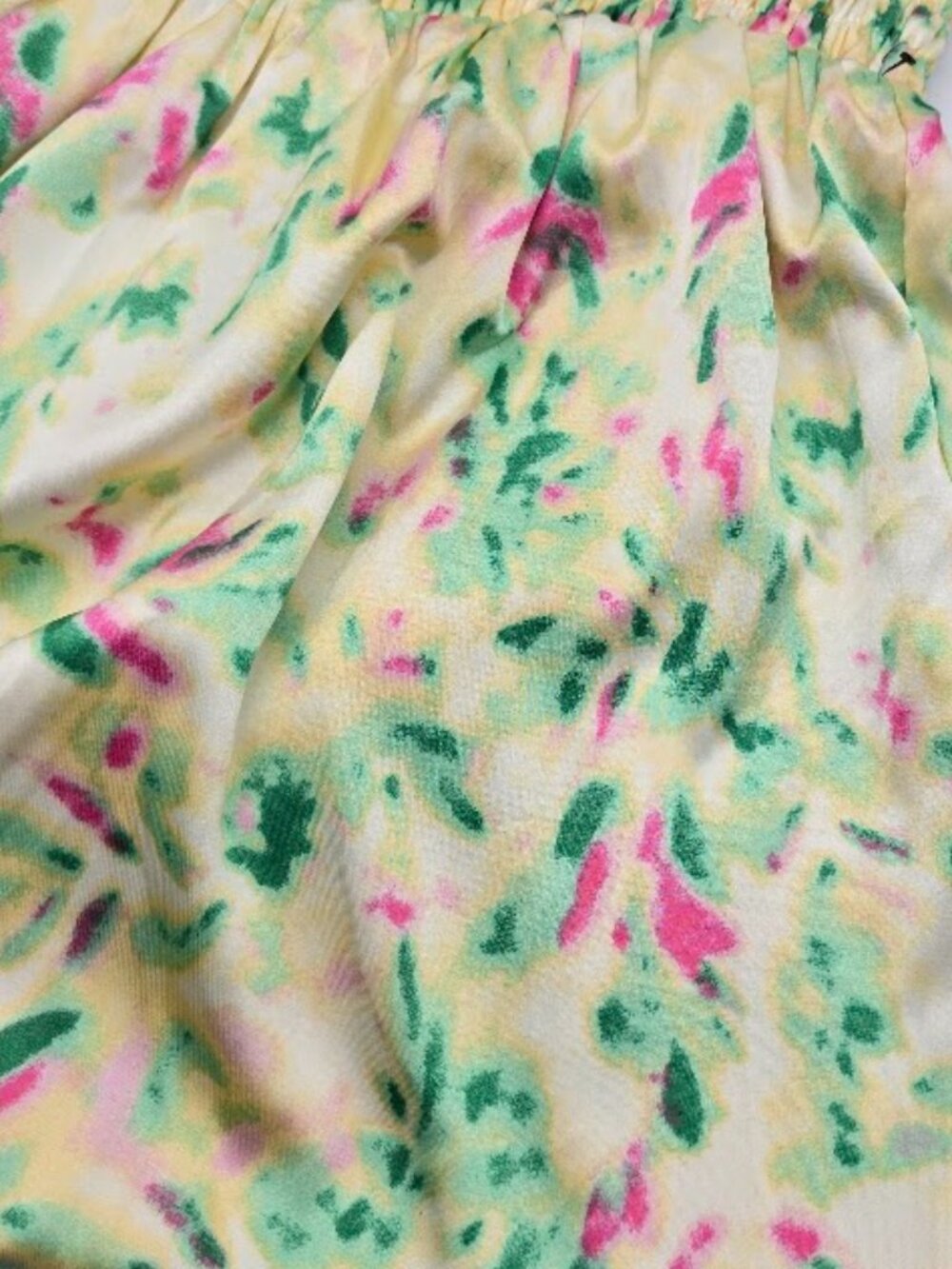 ASTR The Label Floral Smocked Midi Dress M Yellow Wedding Guest NWOT - Picture 10 of 10